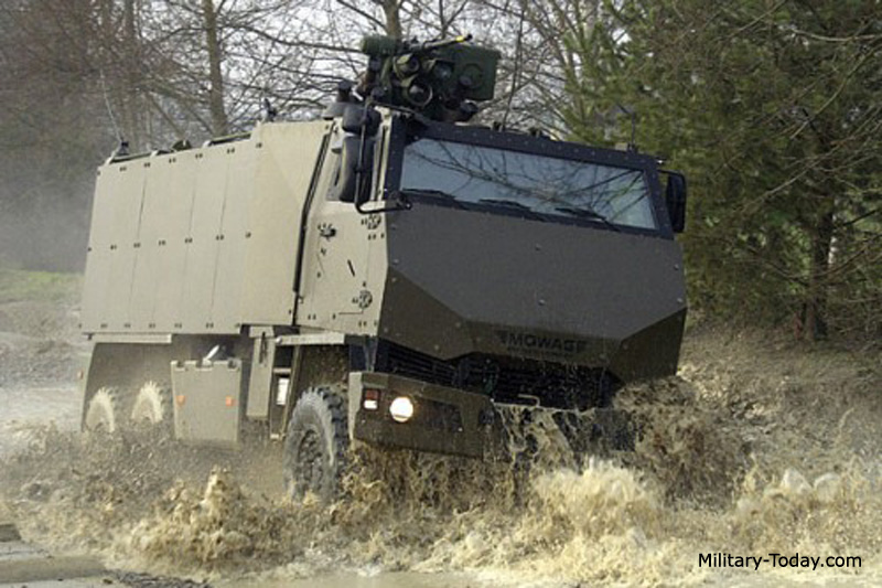 Saudi RSLF, Mowag Duro IIIP and logistic vehicles